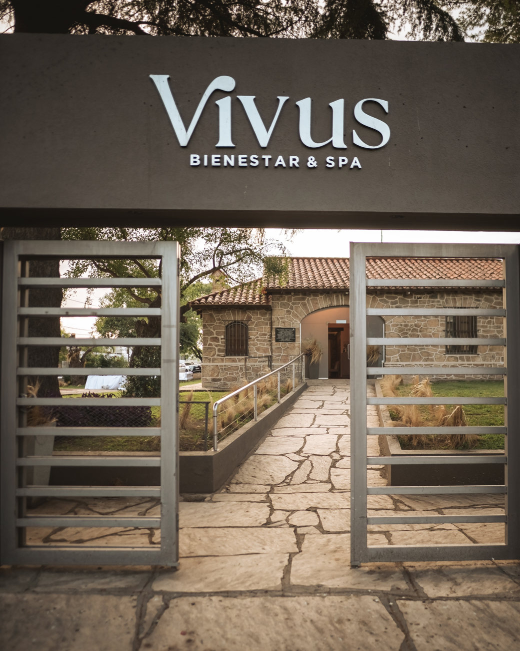 Entrada de Vivus Bienestar & Spa
